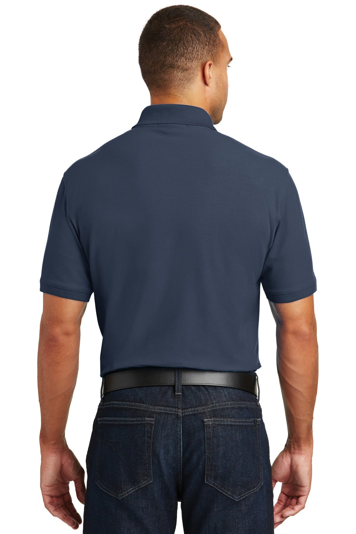 Port Authority Men's Core Classic Pique Pocket Polo. K100P Mens Apparel Shirts & Tops
