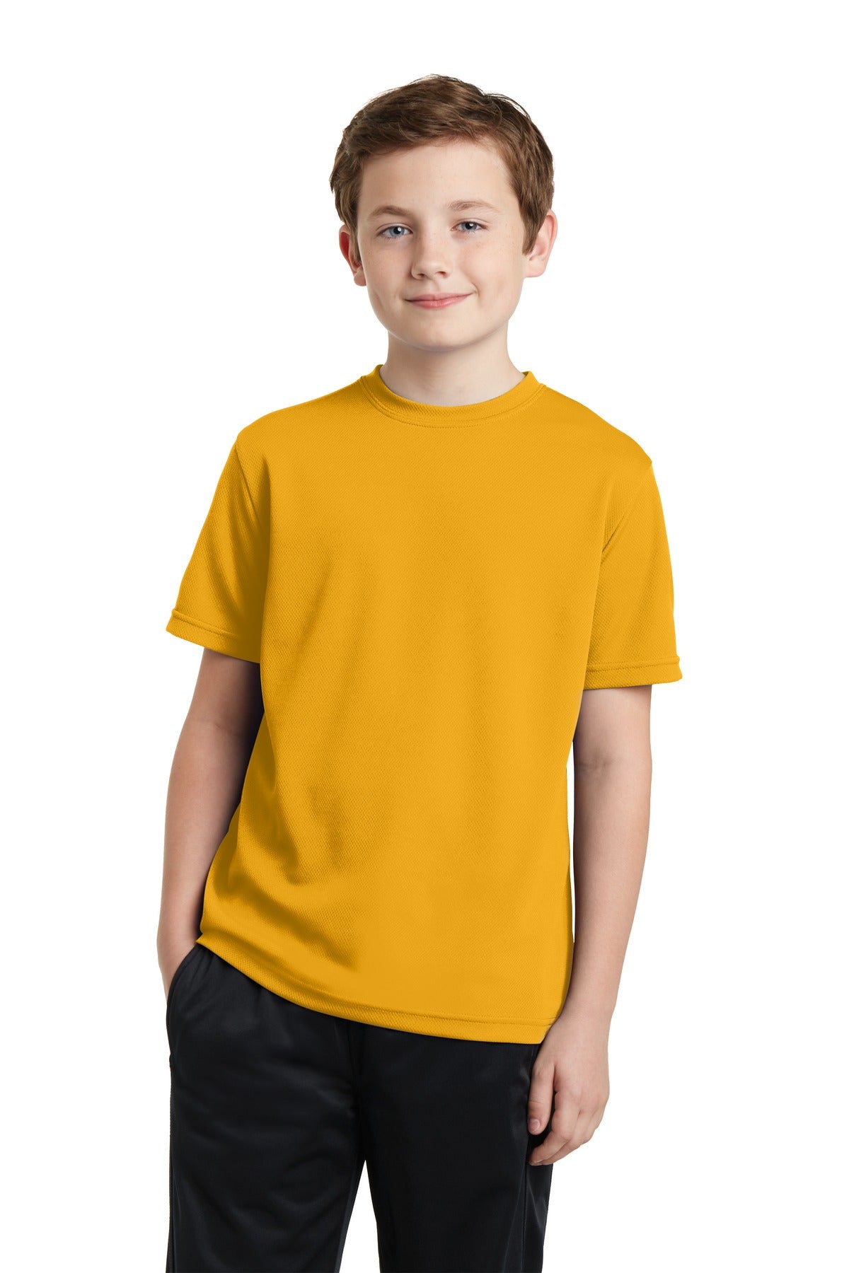 Sport-Tek Youth PosiCharge RacerMesh Tee. YST340 Youth Apparel Shirts & Tops