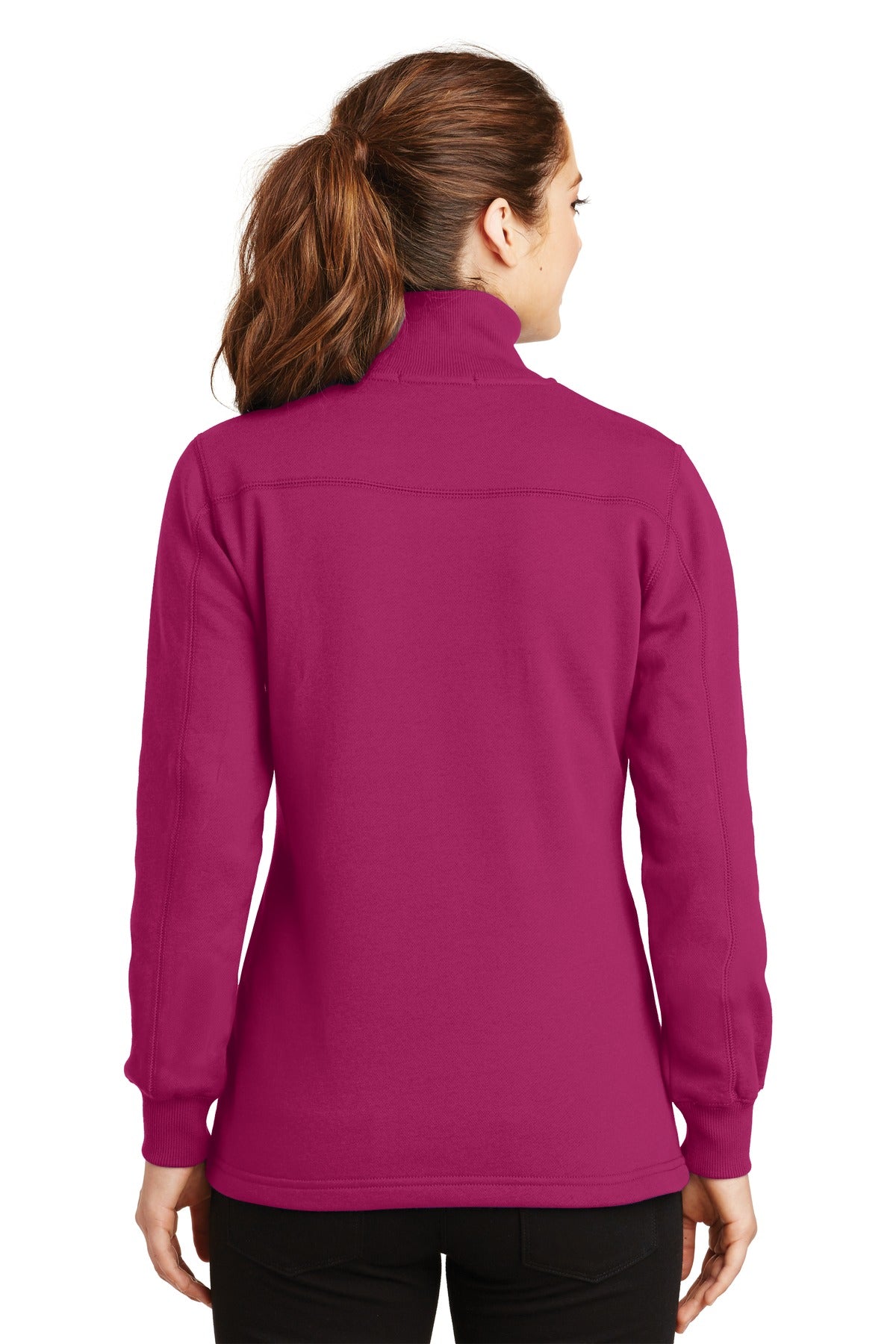 Sport-Tek Women's 1/4-Zip Sweatshirt LST253 Womens Apparel Sweatshirts & Fleece