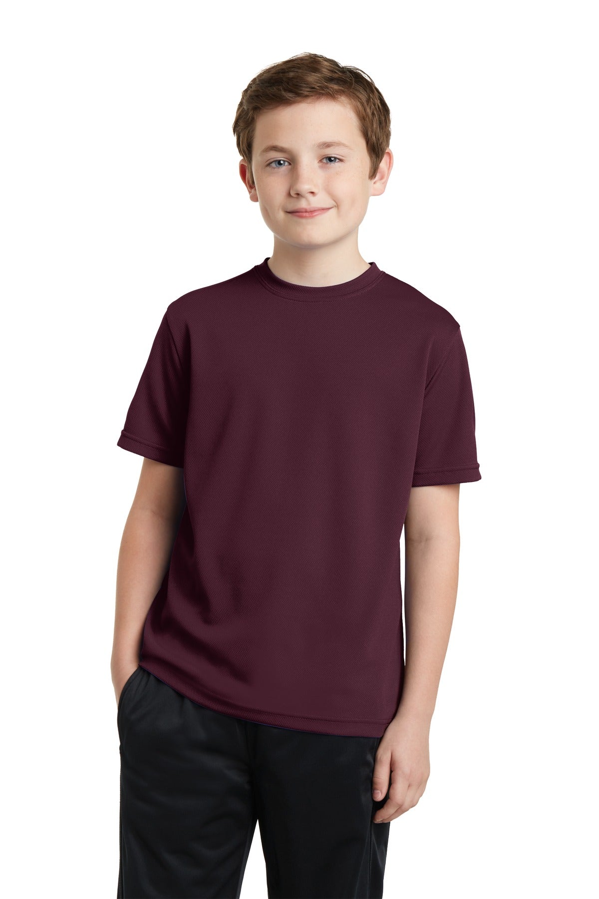 Sport-Tek Youth PosiCharge RacerMesh Tee. YST340 Youth Apparel Shirts & Tops
