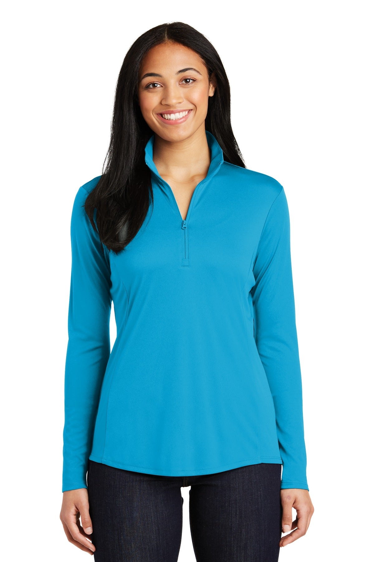 Sport-Tek Women's PosiCharge Competitor 1/4-Zip Pullover Womens Apparel Sweatshirts & Fleece