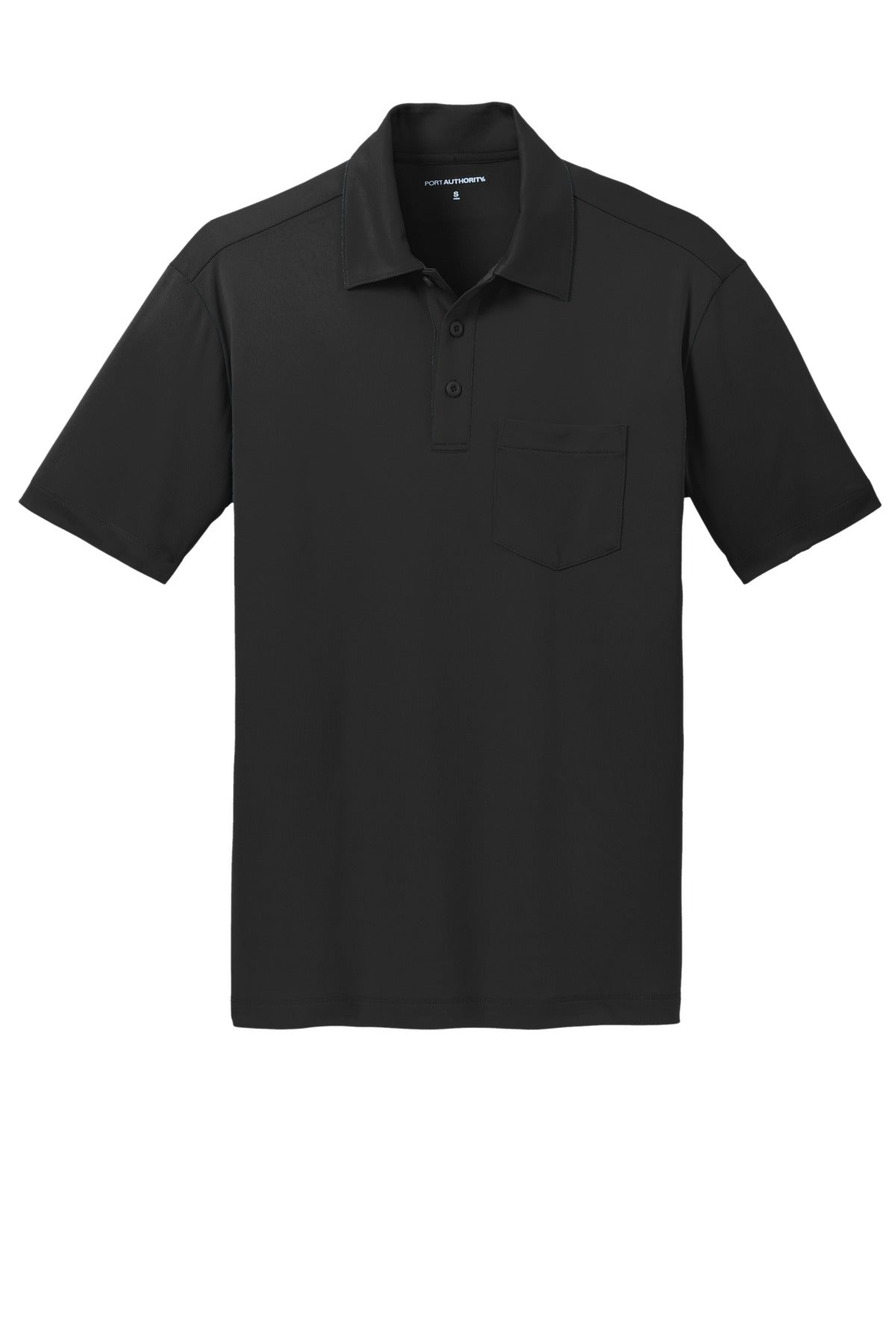 Port Authority Men's Silk Touch Performance Pocket Polo. K540P Mens Apparel Shirts & Tops