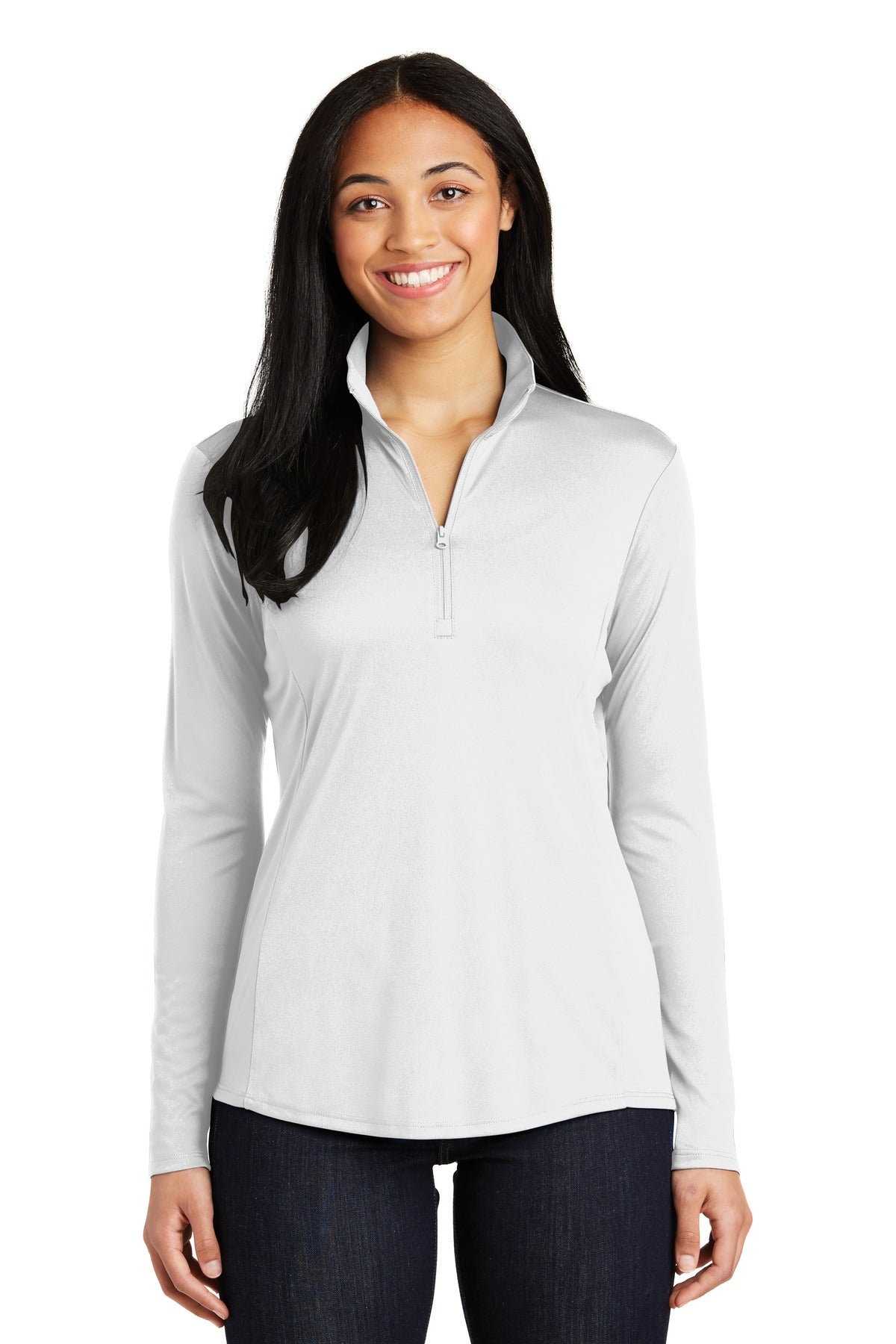 Sport-Tek Women's PosiCharge Competitor 1/4-Zip Pullover Womens Apparel Sweatshirts & Fleece