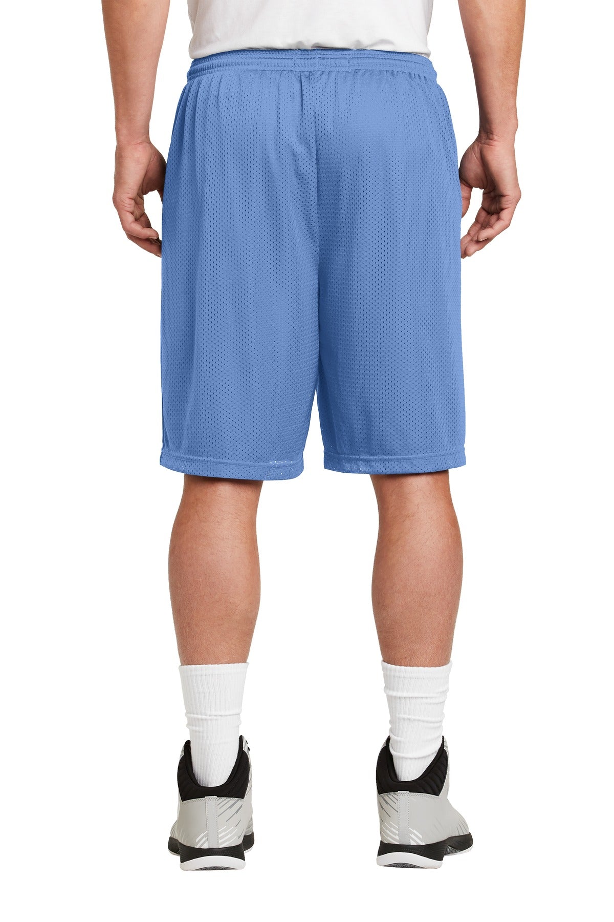 Sport-Tek Men's Long PosiCharge Classic Mesh Short Mens Apparel Shorts