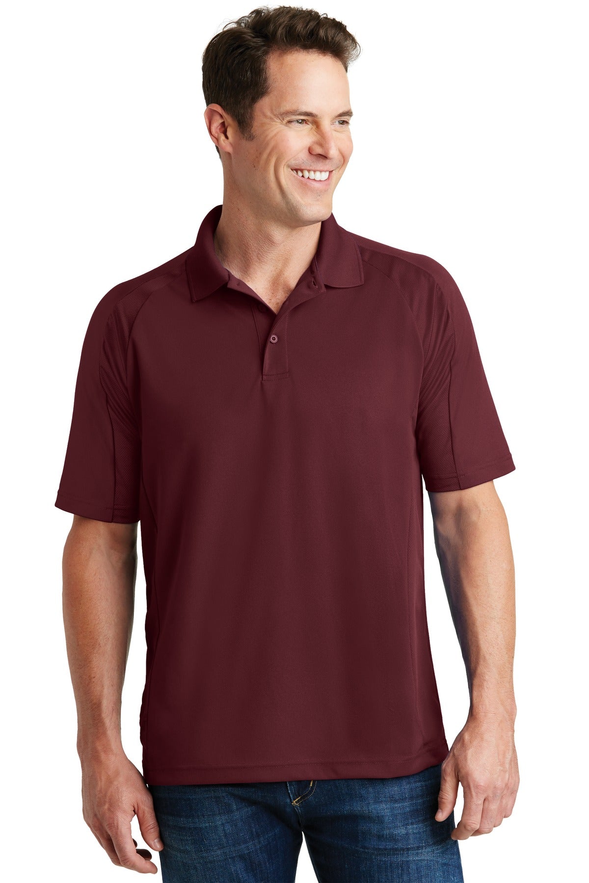 Sport-Tek Men's Dri-Mesh Pro Polo Mens Apparel Shirts & Tops