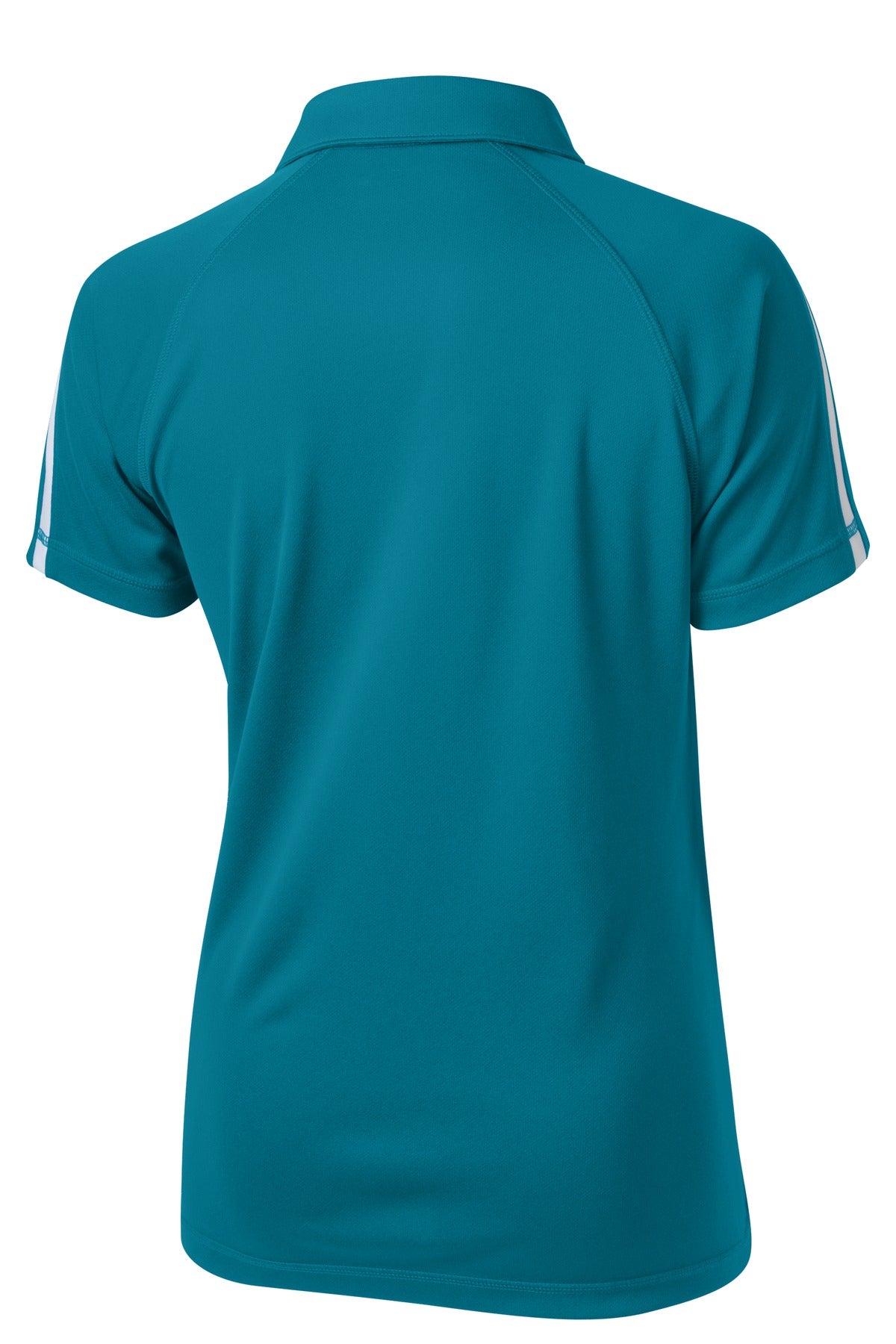 Sport-Tek Women's PosiCharge Micro-Mesh Colorblock Polo. LST685 Womens Apparel Shirts & Tops