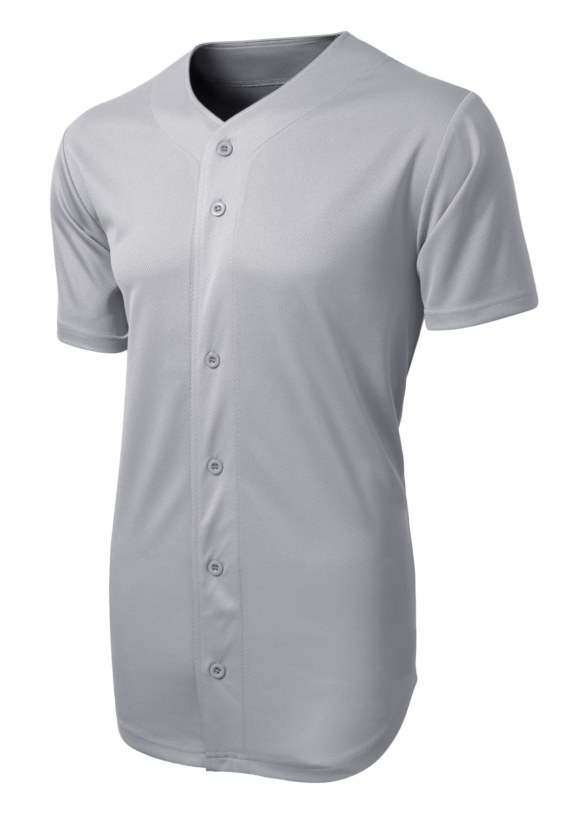 Sport-Tek Men's PosiCharge Tough Mesh Full-Button Jersey Baseball Jerseys Adult