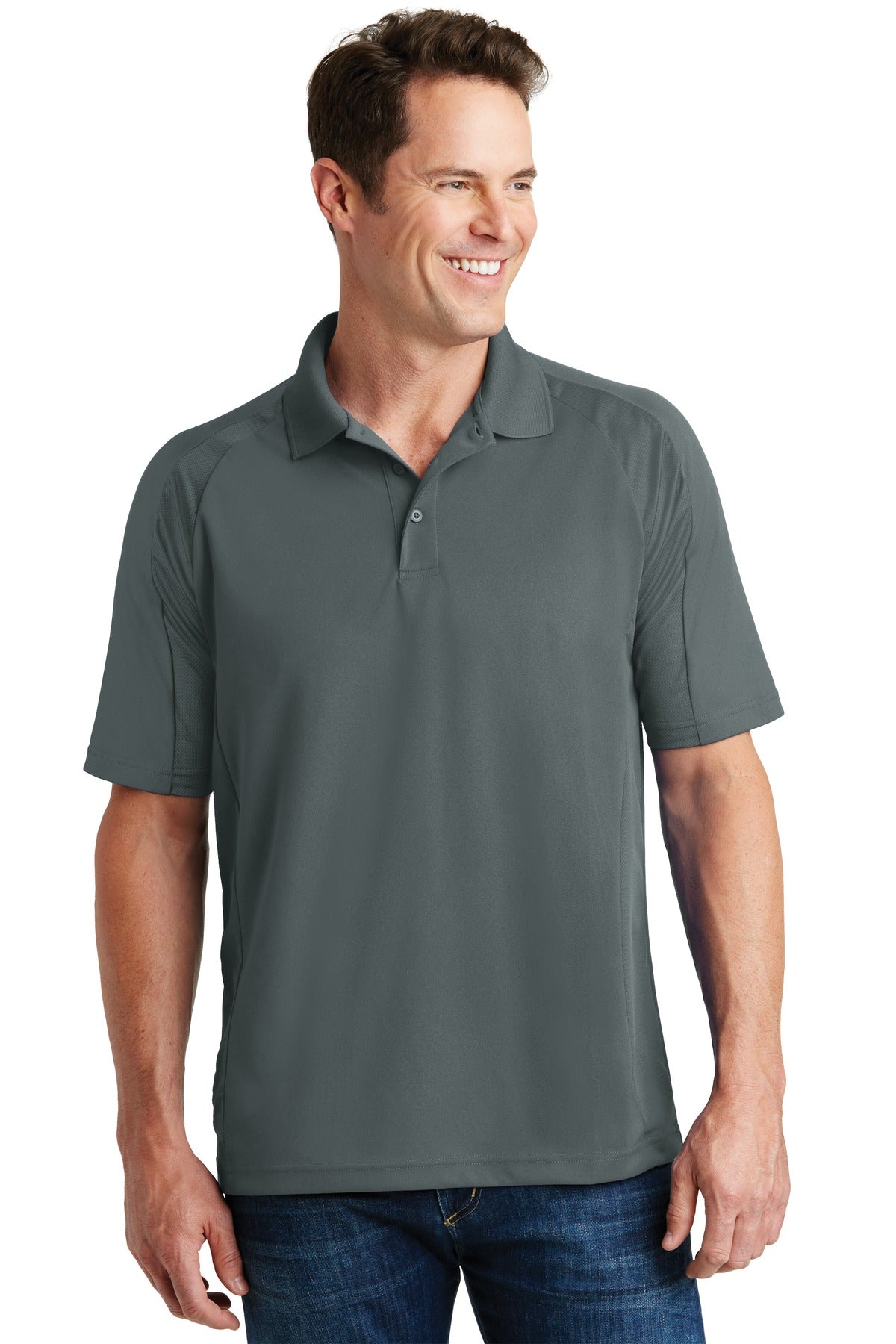Sport-Tek Men's Dri-Mesh Pro Polo Mens Apparel Shirts & Tops