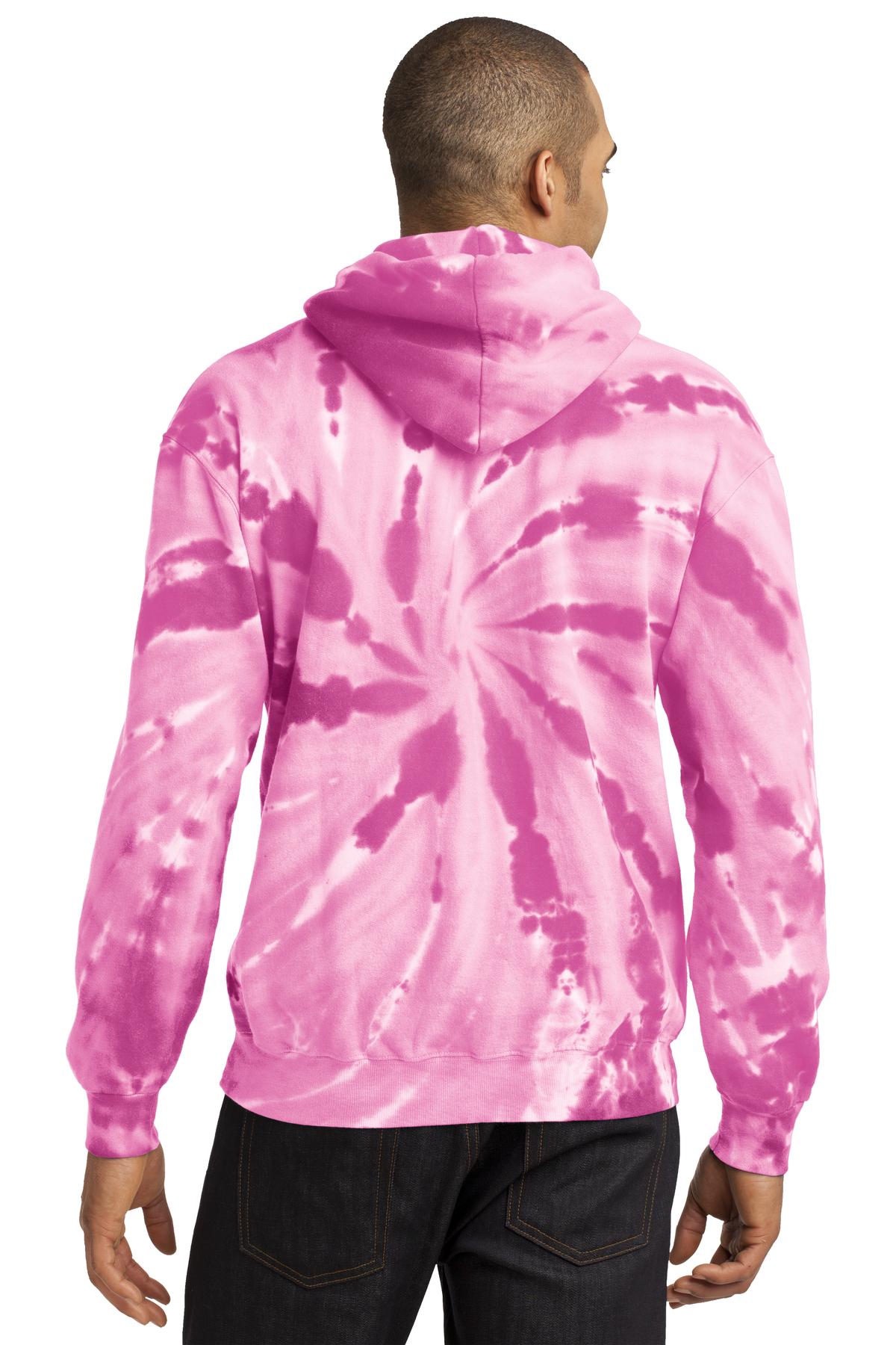 Port & Company - Men's Tie-Dye Pullover Hooded Sweatshirt Mens Apparel Sweatshirts & Fleece