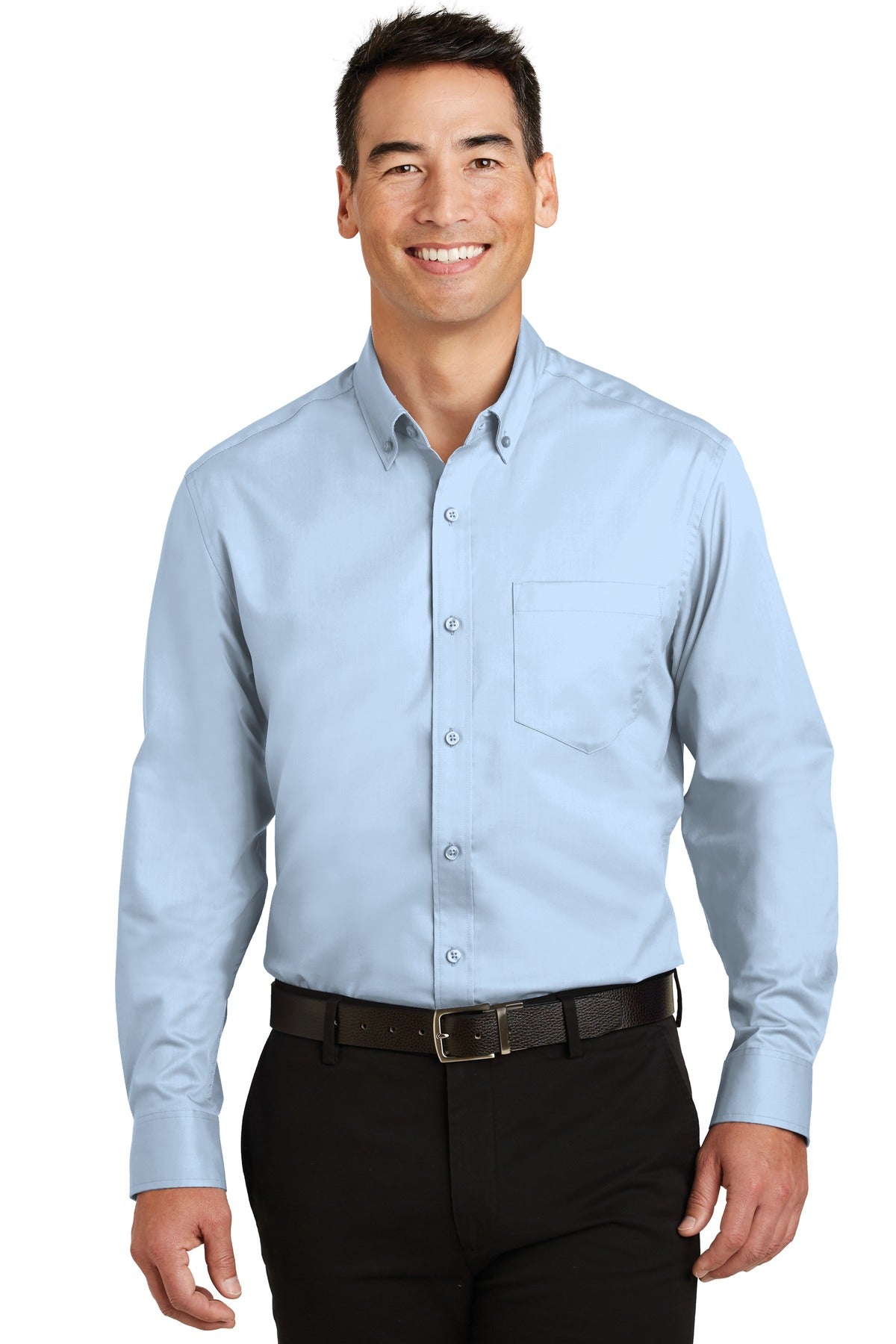 Port Authority Men's SuperPro Twill Shirt. S663 Mens Apparel Shirts & Tops