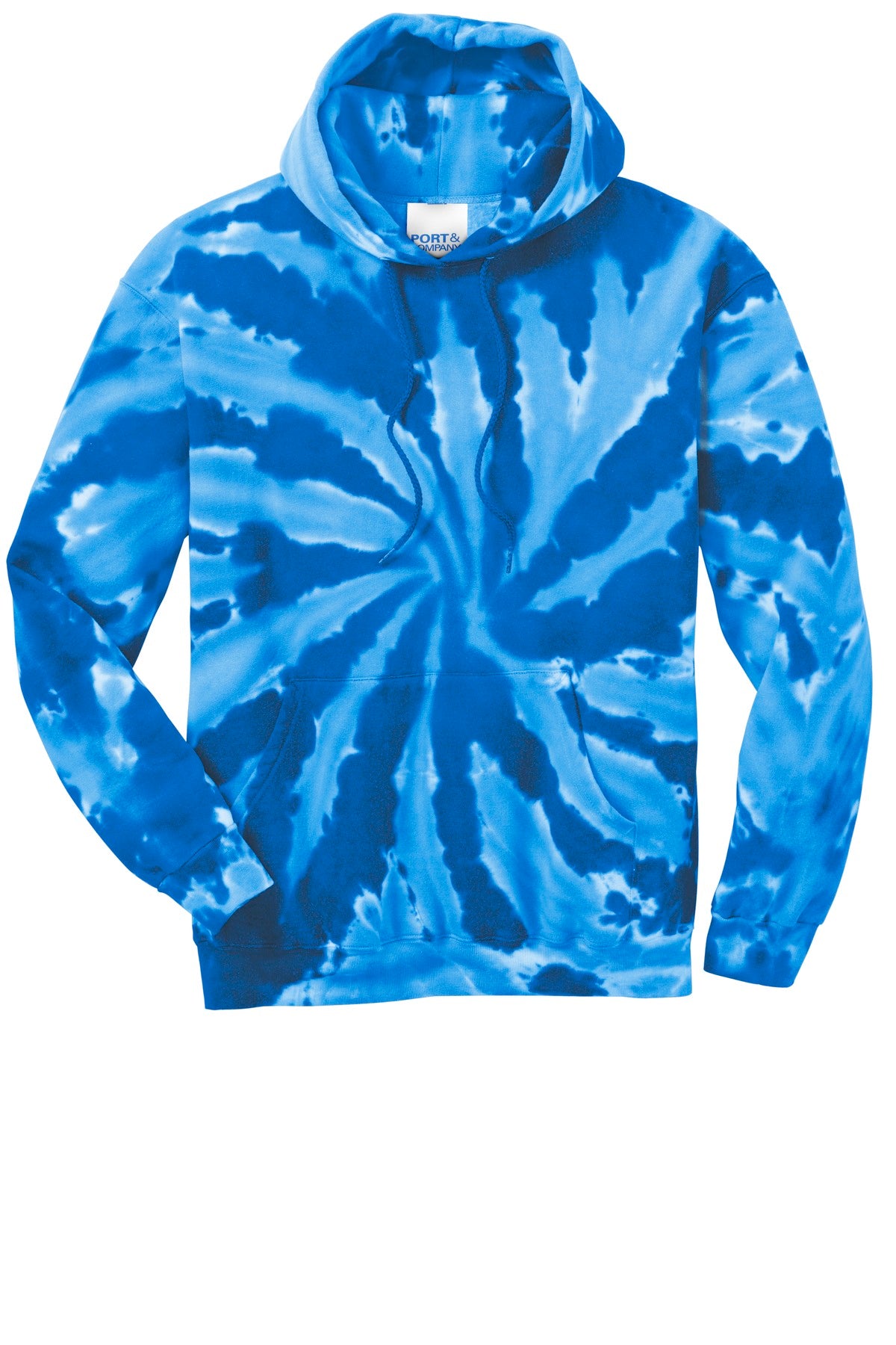 Port & Company - Men's Tie-Dye Pullover Hooded Sweatshirt Mens Apparel Sweatshirts & Fleece