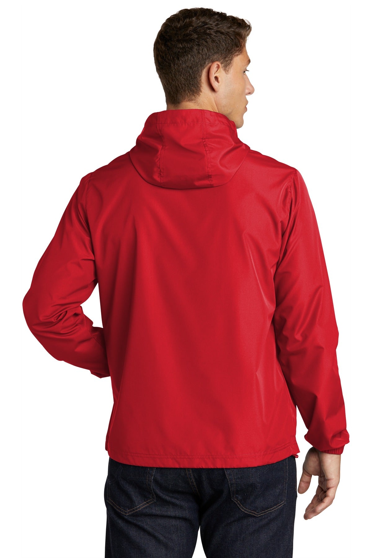 Sport-Tek Men's Packable Anorak Mens Apparel Jackets & Vests