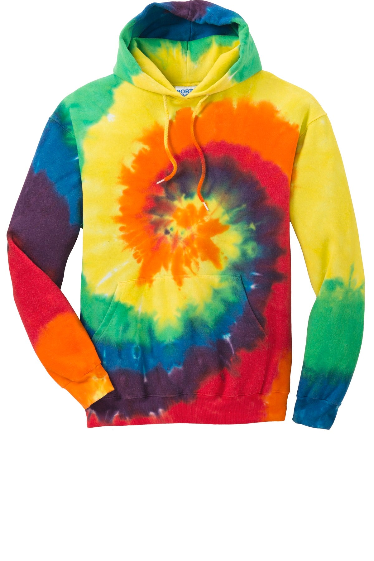 Port & Company - Men's Tie-Dye Pullover Hooded Sweatshirt Mens Apparel Sweatshirts & Fleece