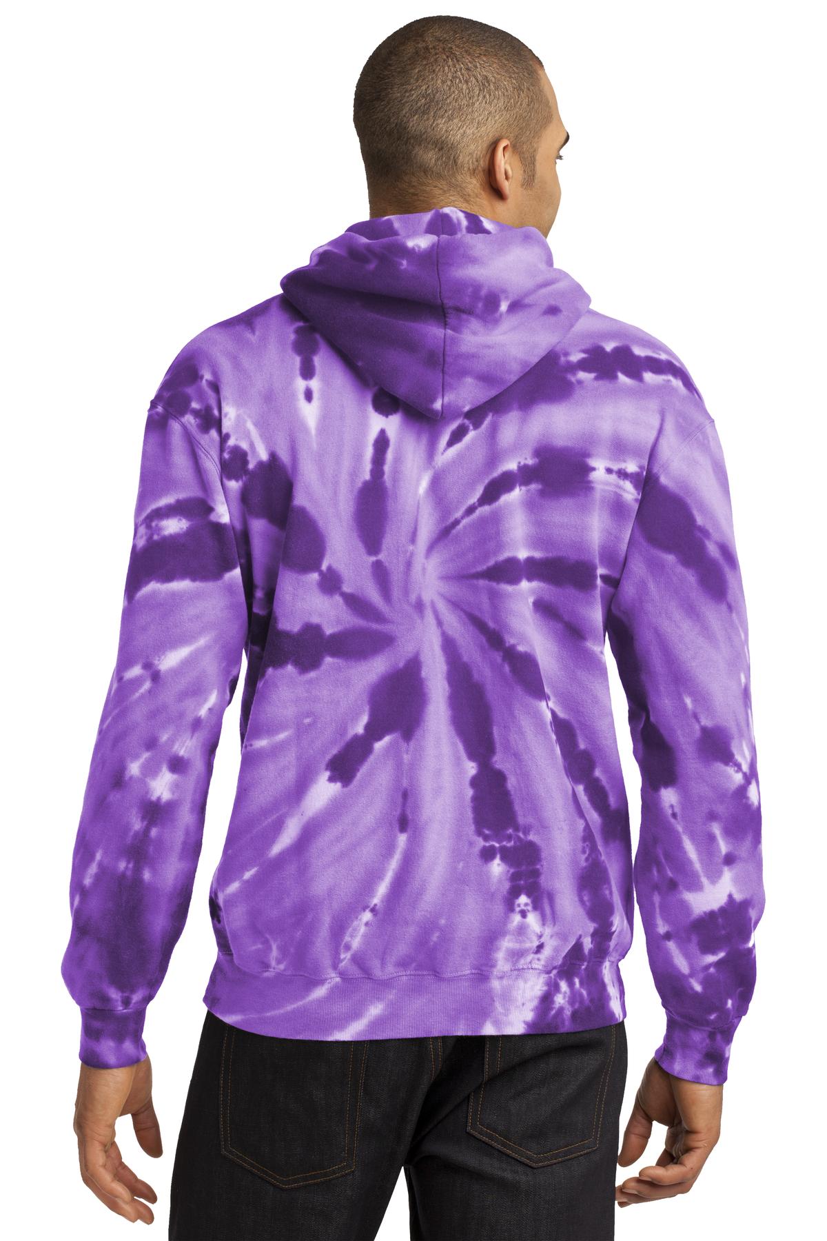 Port & Company - Men's Tie-Dye Pullover Hooded Sweatshirt Mens Apparel Sweatshirts & Fleece