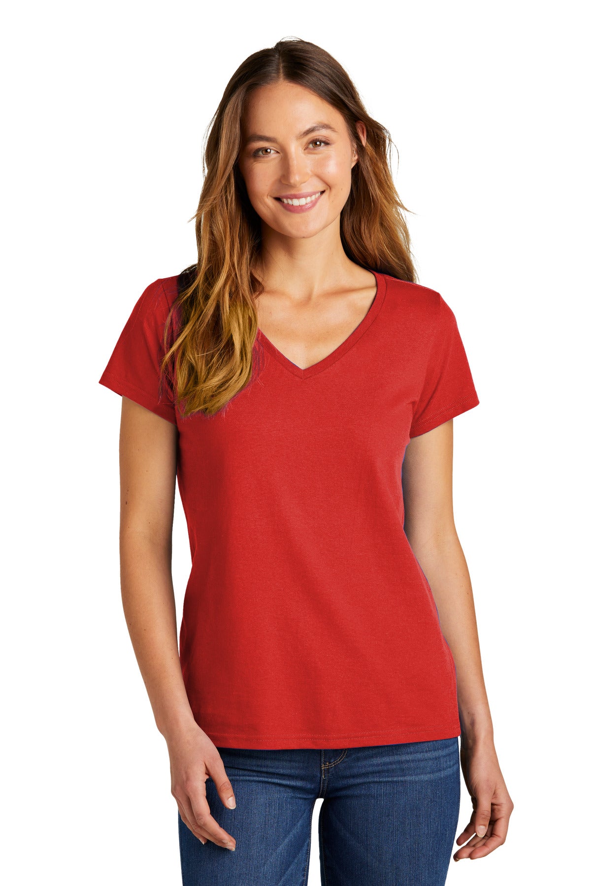 District Women's The Concert Tee V-Neck DT5002 Womens Apparel Shirts & Tops