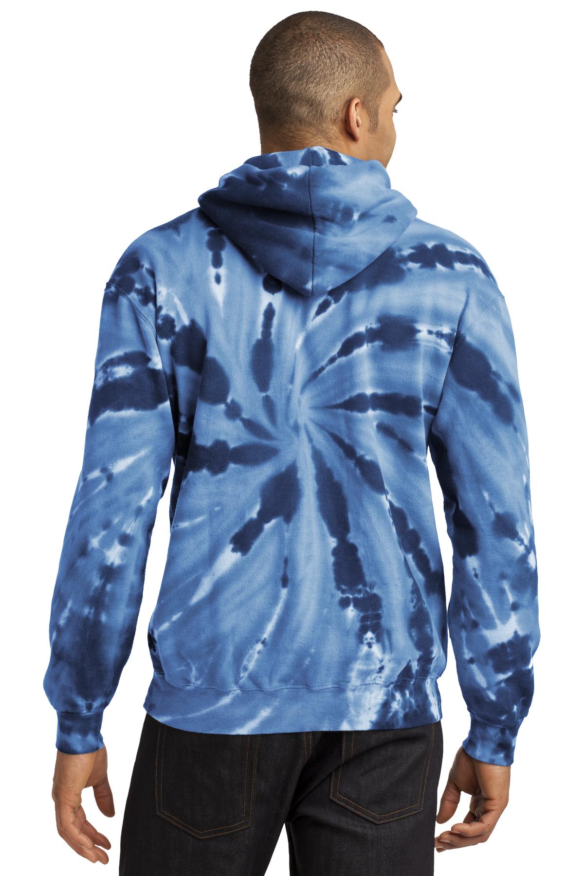 Port & Company - Men's Tie-Dye Pullover Hooded Sweatshirt Mens Apparel Sweatshirts & Fleece