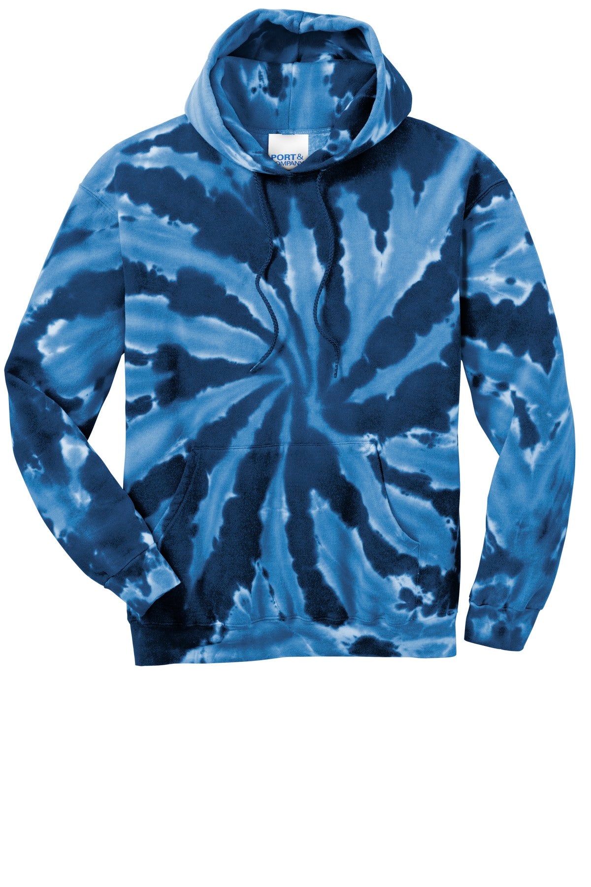 Port & Company - Men's Tie-Dye Pullover Hooded Sweatshirt Mens Apparel Sweatshirts & Fleece