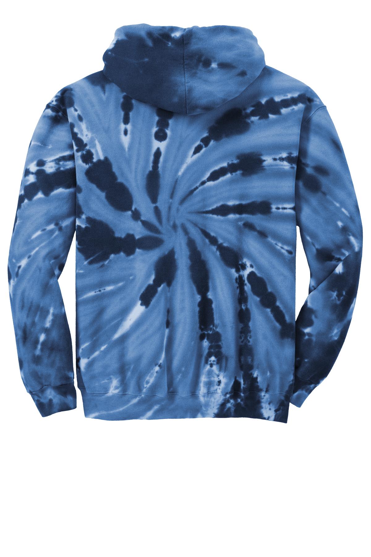 Port & Company - Men's Tie-Dye Pullover Hooded Sweatshirt Mens Apparel Sweatshirts & Fleece