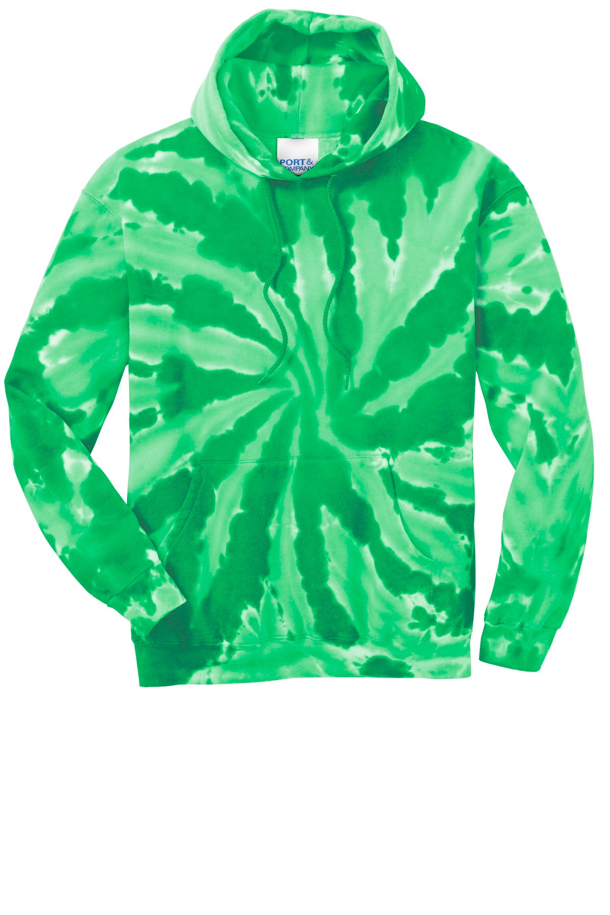 Port & Company - Men's Tie-Dye Pullover Hooded Sweatshirt Mens Apparel Sweatshirts & Fleece
