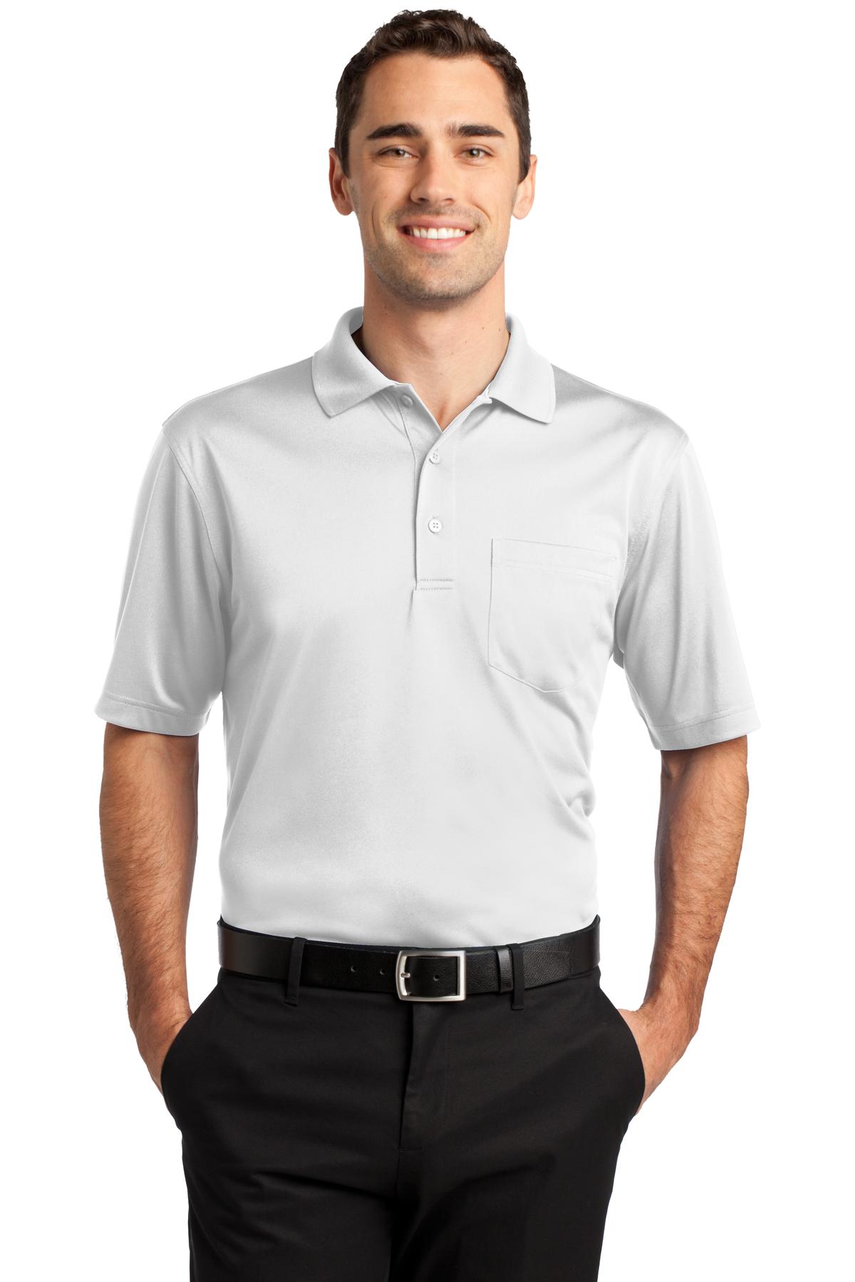CornerStone Men's Select Snag-Proof Pocket Polo. CS412P Mens Apparel Shirts & Tops