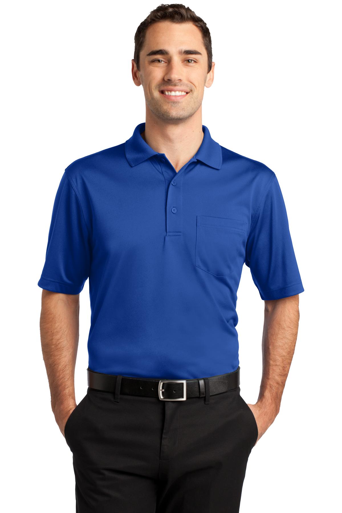 CornerStone Men's Select Snag-Proof Pocket Polo. CS412P Mens Apparel Shirts & Tops
