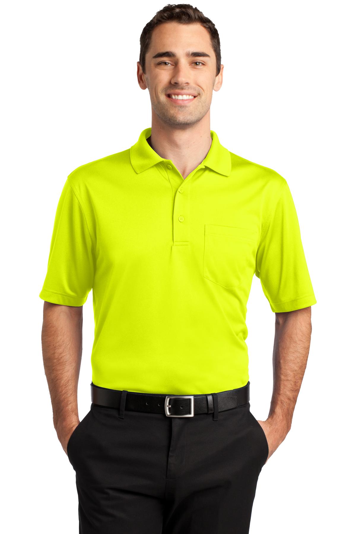 CornerStone Men's Select Snag-Proof Pocket Polo. CS412P Mens Apparel Shirts & Tops