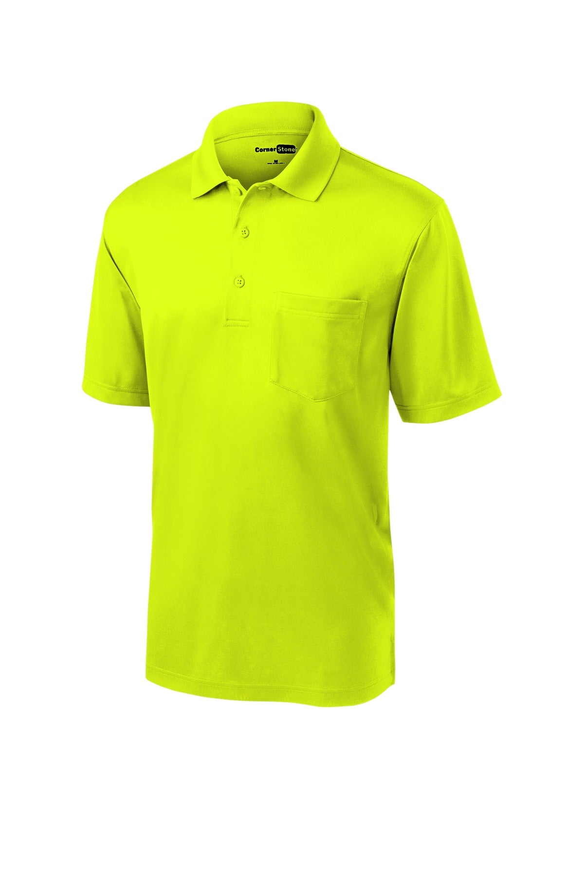 CornerStone Men's Select Snag-Proof Pocket Polo. CS412P Mens Apparel Shirts & Tops