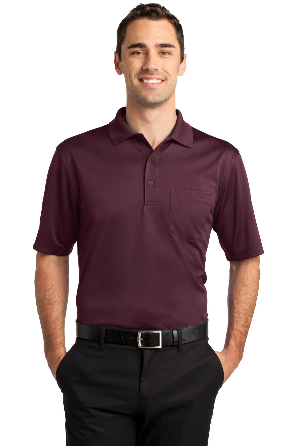 CornerStone Men's Select Snag-Proof Pocket Polo. CS412P Mens Apparel Shirts & Tops