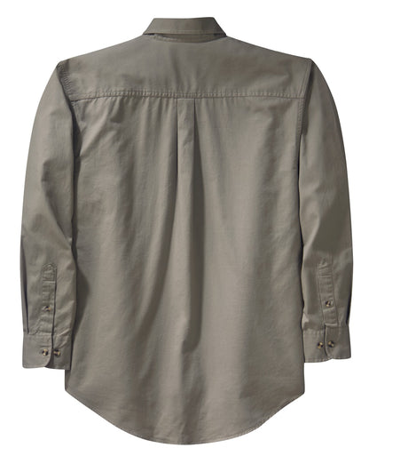 Port Authority Long Sleeve Twill Shirt. S600T Mens Apparel Shirts & Tops