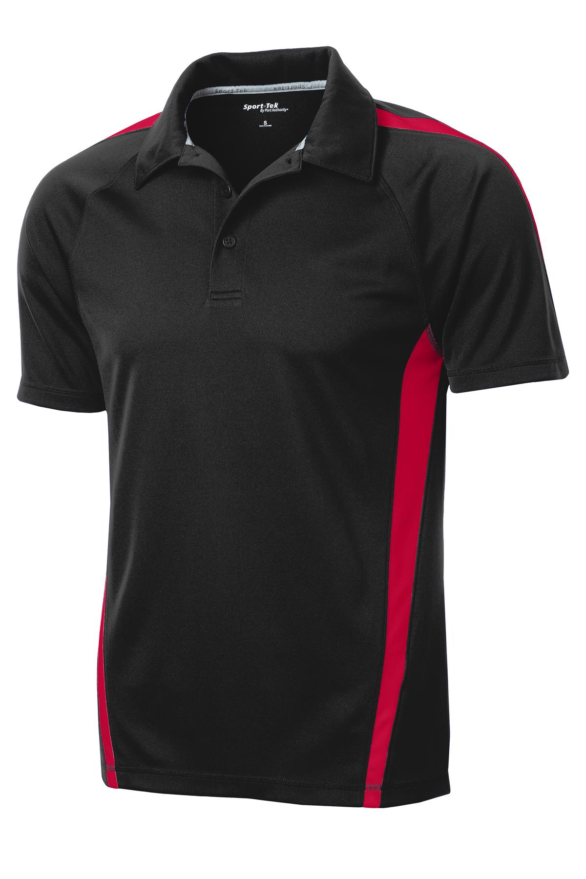 Sport-Tek Men's PosiCharge Micro-Mesh Colorblock Polo Mens Apparel Shirts & Tops