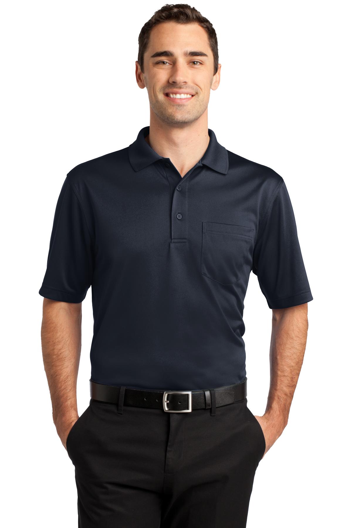 CornerStone Men's Select Snag-Proof Pocket Polo. CS412P Mens Apparel Shirts & Tops