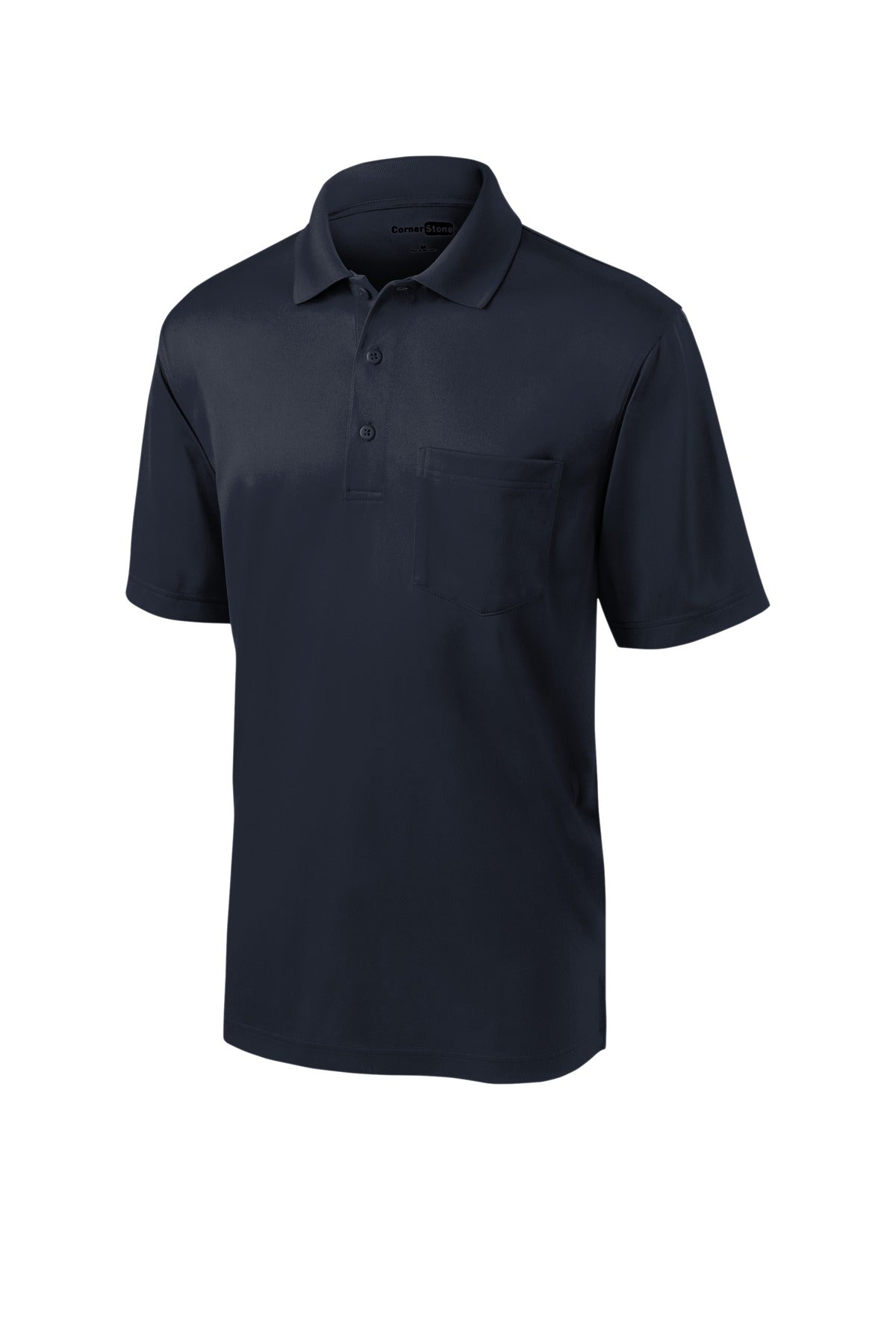 CornerStone Men's Select Snag-Proof Pocket Polo. CS412P Mens Apparel Shirts & Tops