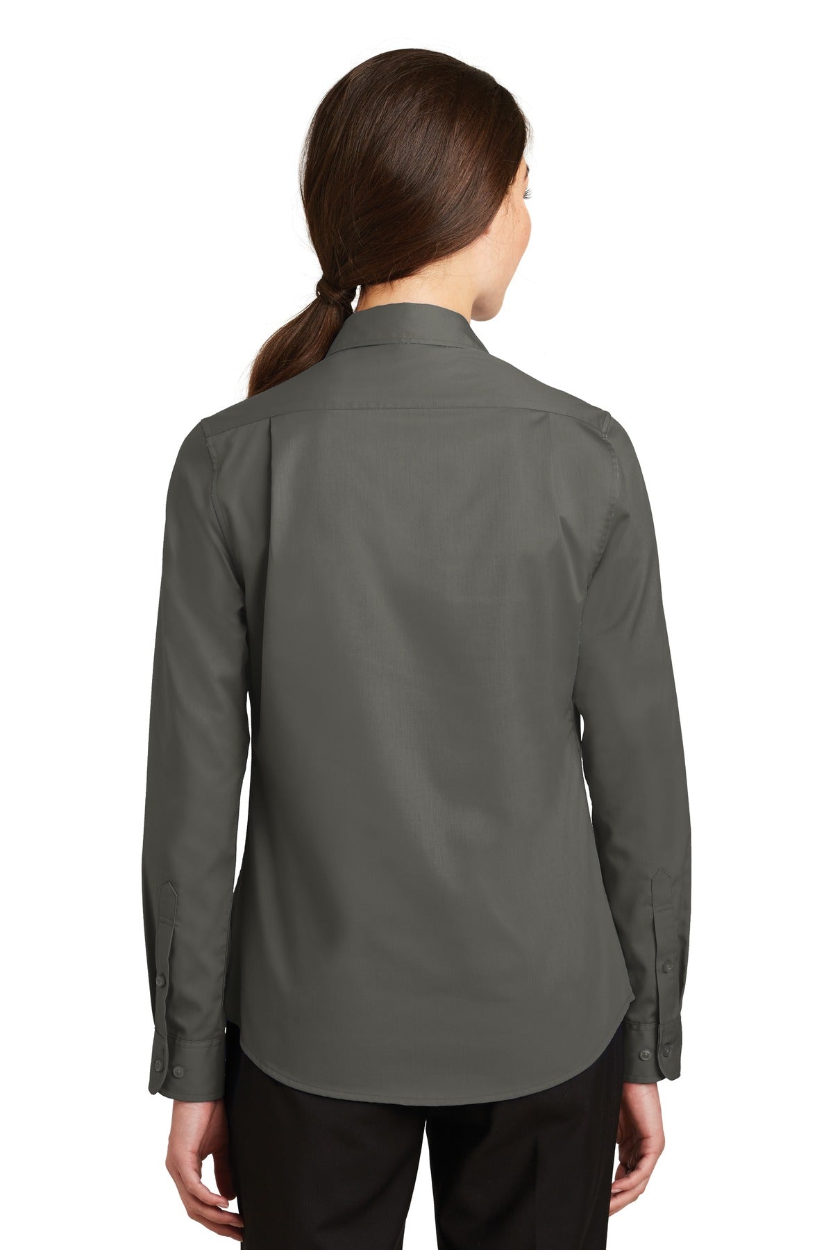 Port Authority Ladies SuperPro Twill Shirt. L663 Womens Apparel Shirts & Tops