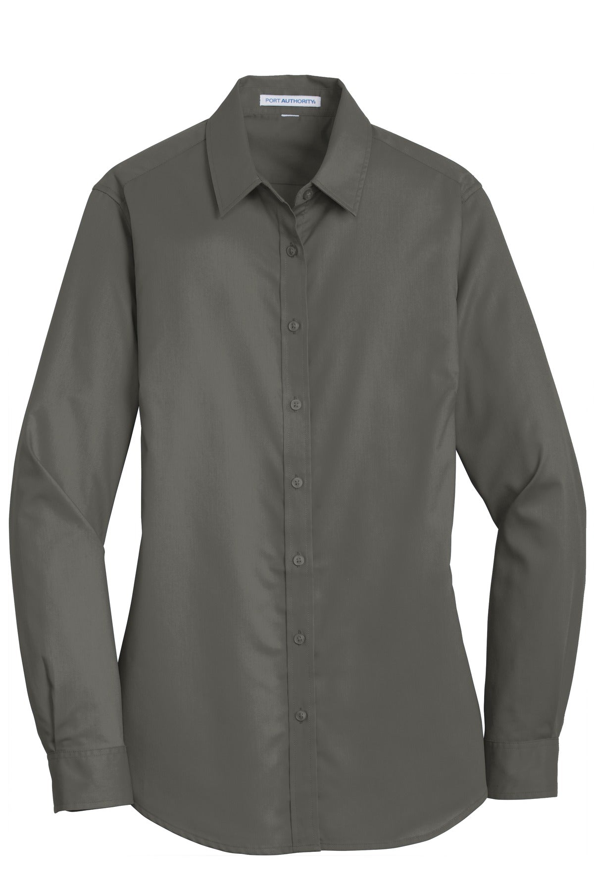 Port Authority Ladies SuperPro Twill Shirt. L663 Womens Apparel Shirts & Tops