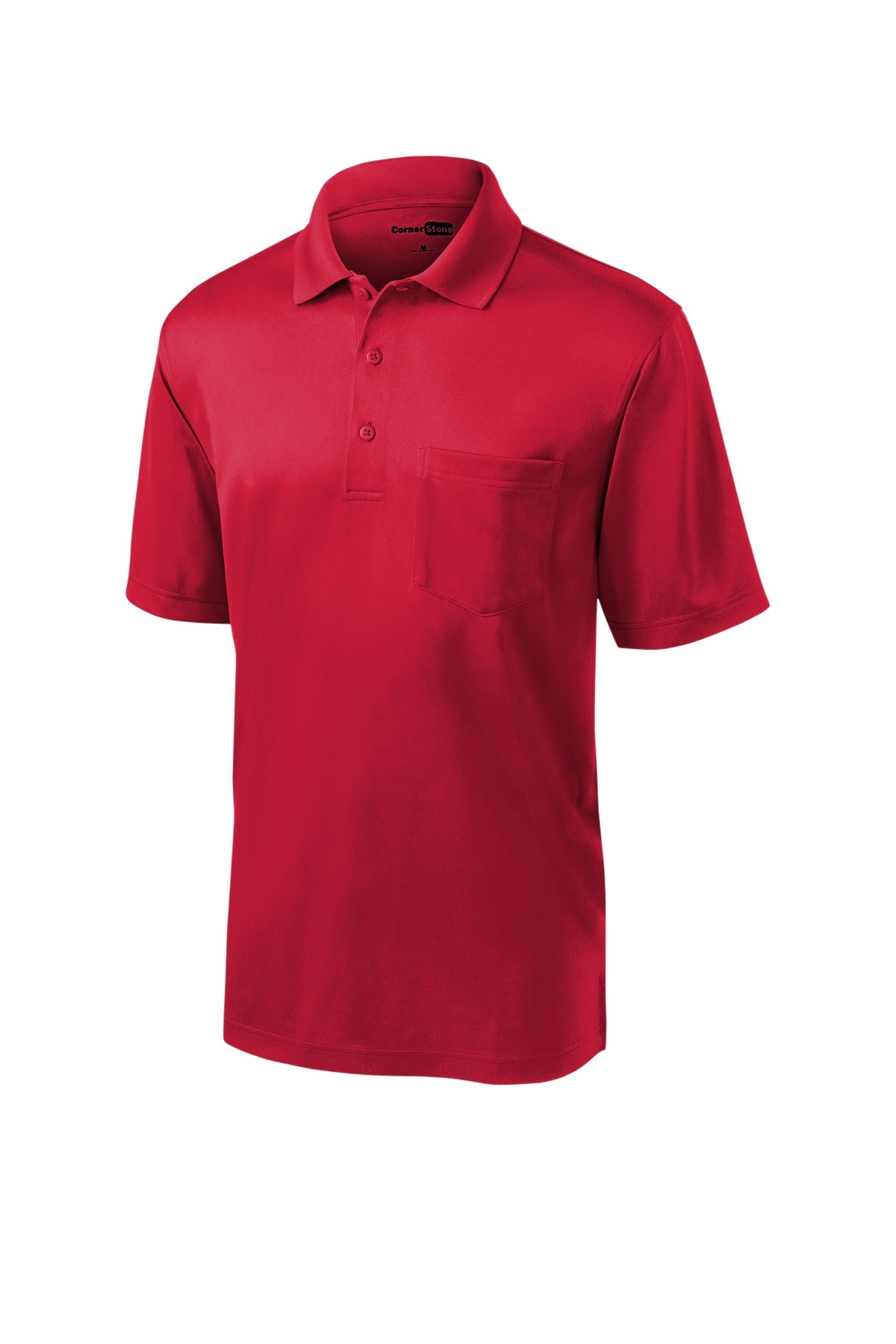 CornerStone Men's Select Snag-Proof Pocket Polo. CS412P Mens Apparel Shirts & Tops