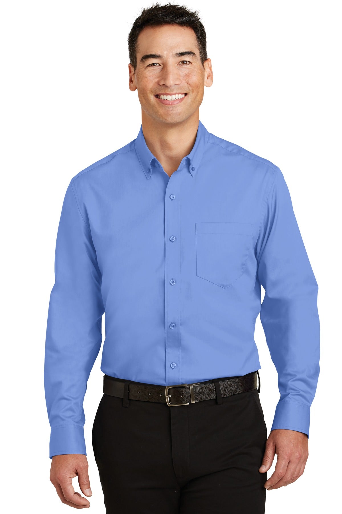 Port Authority Men's SuperPro Twill Shirt. S663 Mens Apparel Shirts & Tops