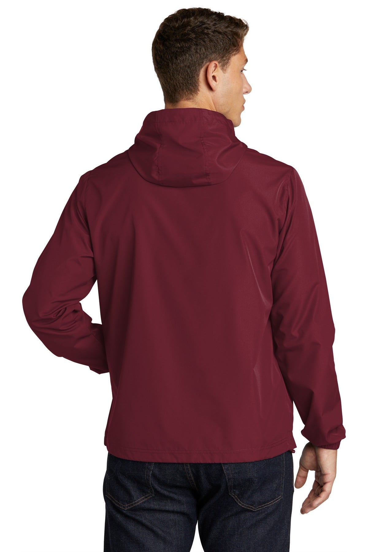 Sport-Tek Men's Packable Anorak Mens Apparel Jackets & Vests