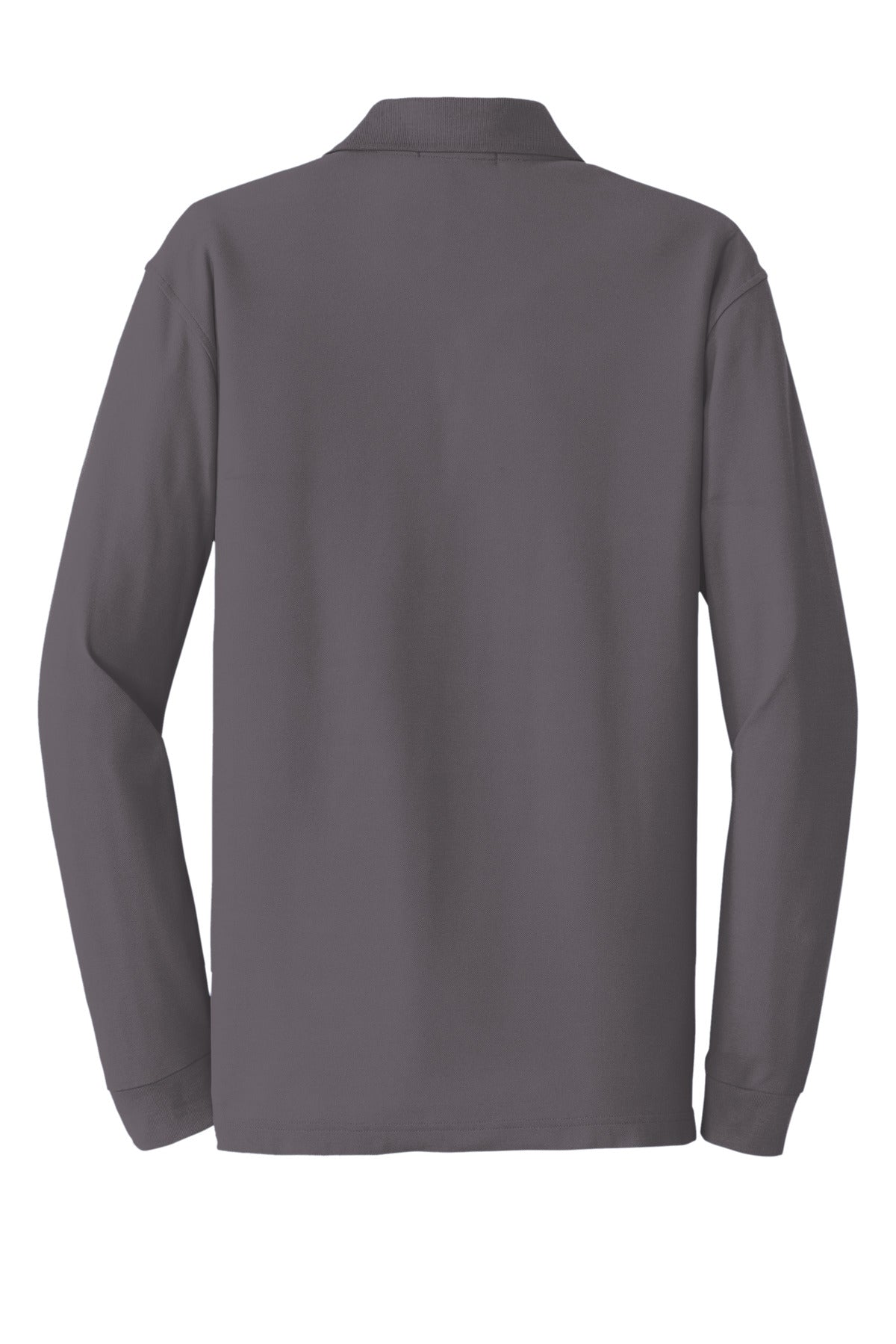 Port Authority Men's Long Sleeve Core Classic Pique Polo. K100LS Mens Apparel Shirts & Tops