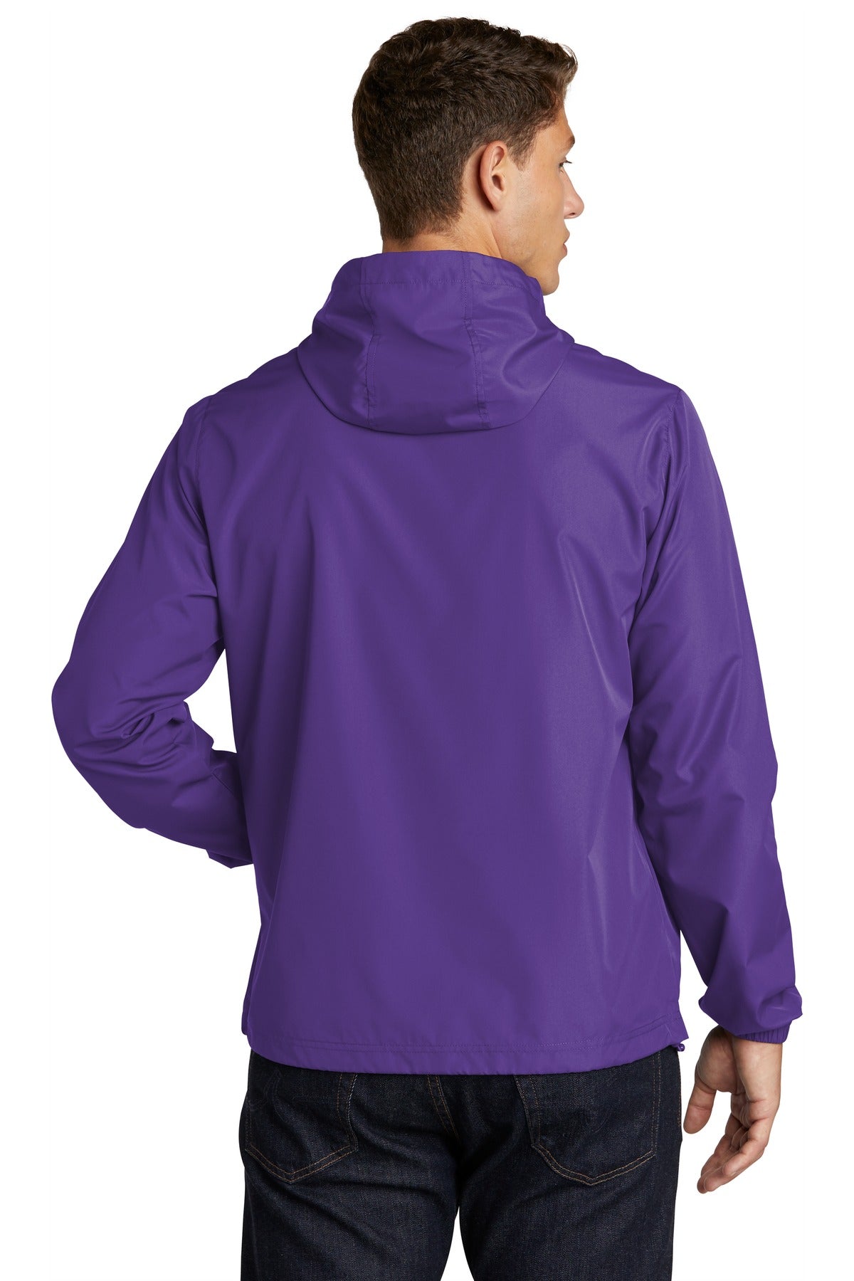 Sport-Tek Men's Packable Anorak Mens Apparel Jackets & Vests