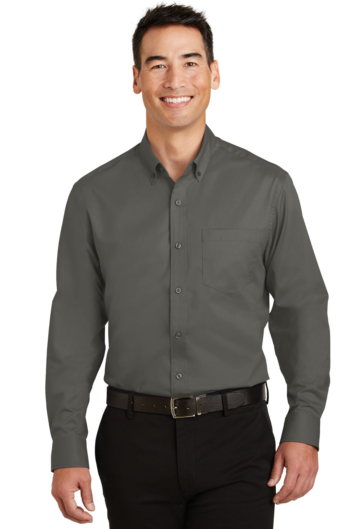 Port Authority Men's SuperPro Twill Shirt. S663 Mens Apparel Shirts & Tops