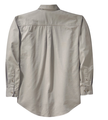 Port Authority Long Sleeve Twill Shirt. S600T Mens Apparel Shirts & Tops
