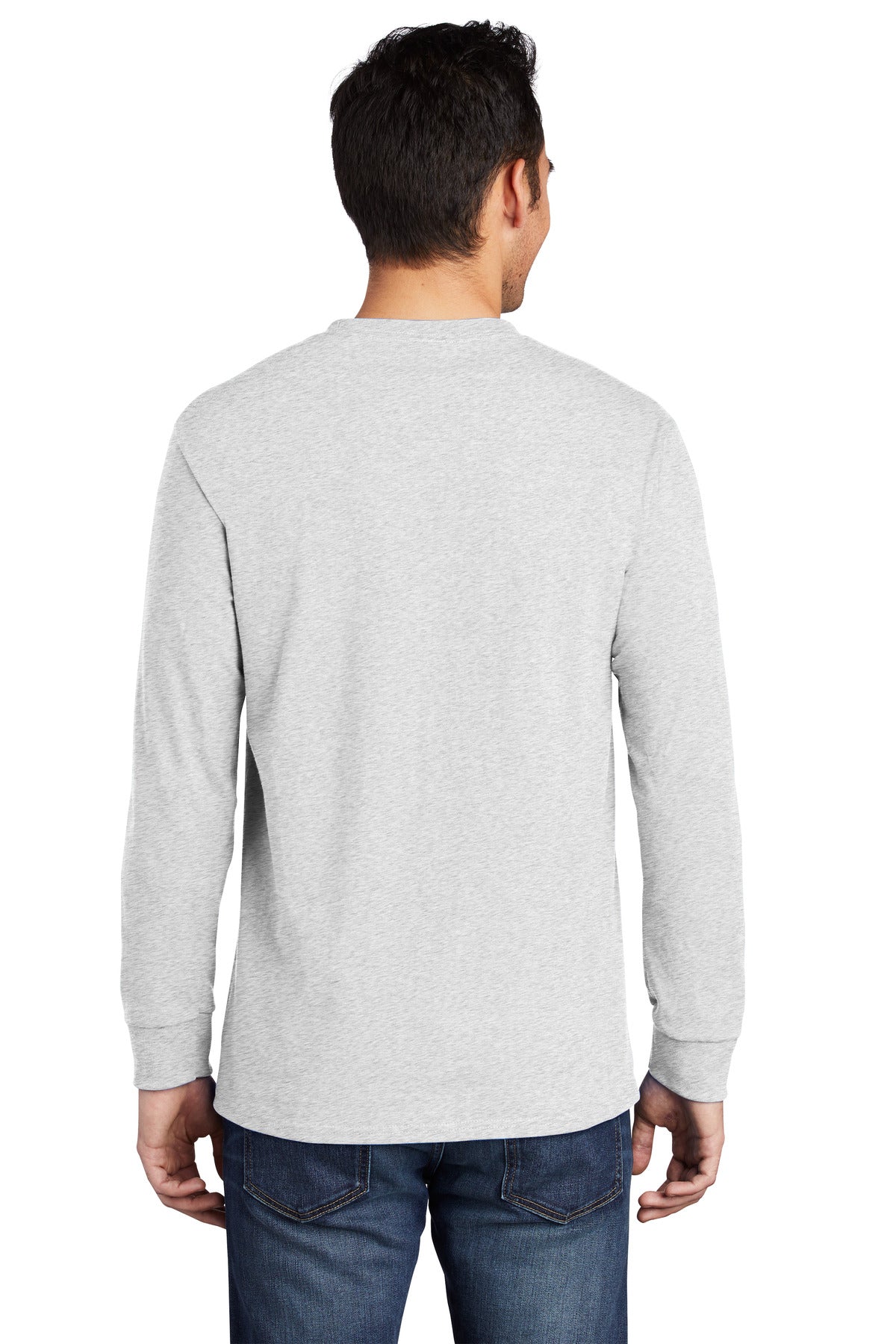 Port & Company Men's Long Sleeve Essential Pocket Tee Mens Apparel Shirts & Tops
