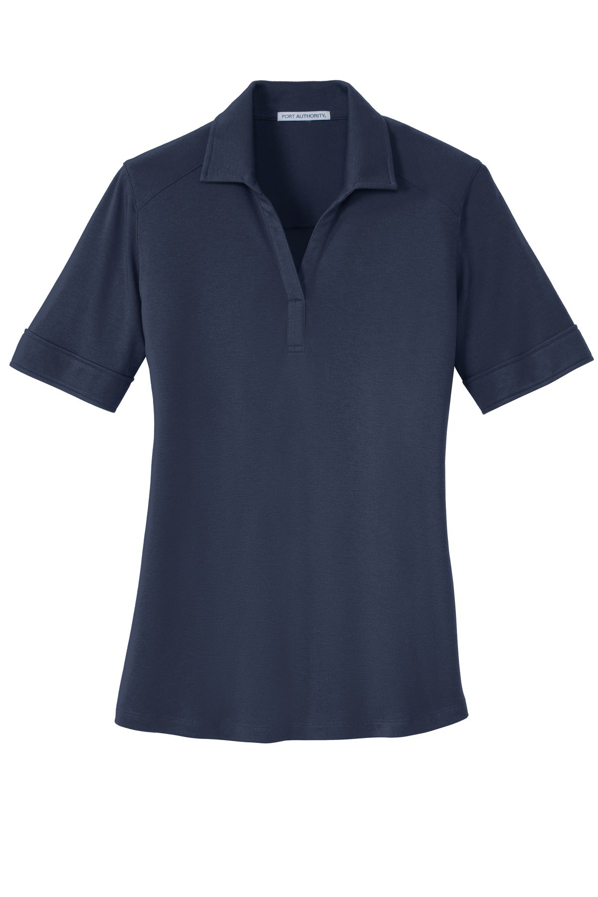 Port Authority Ladies Silk Touch Interlock Performance Polo. L5200 Womens Apparel Shirts & Tops
