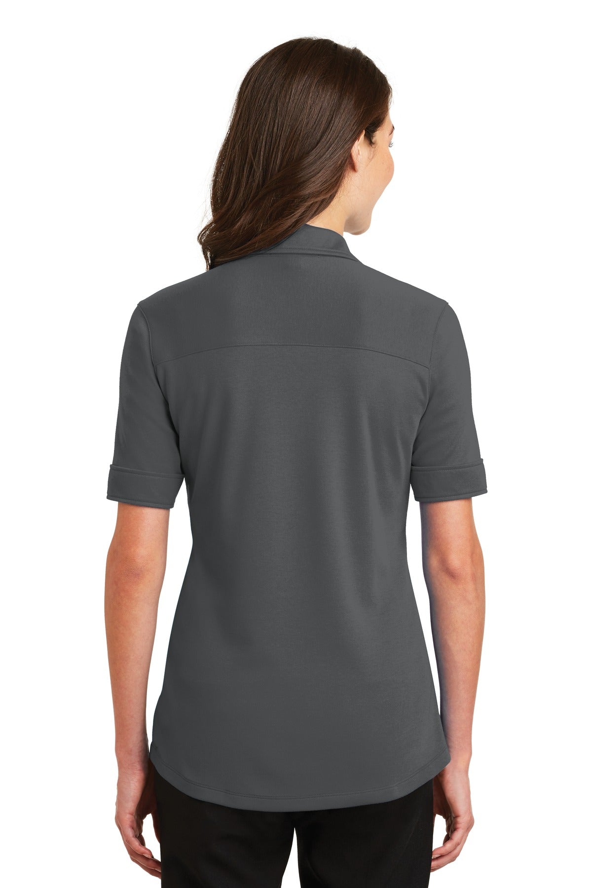 Port Authority Ladies Silk Touch Interlock Performance Polo. L5200 Womens Apparel Shirts & Tops