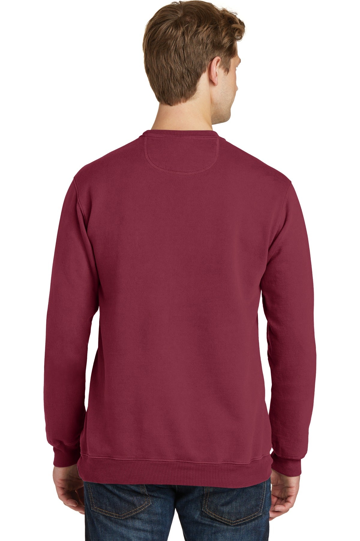 Port & Company - Men's Beach Wash Garment-Dyed Sweatshirt Mens Apparel Sweatshirts & Fleece