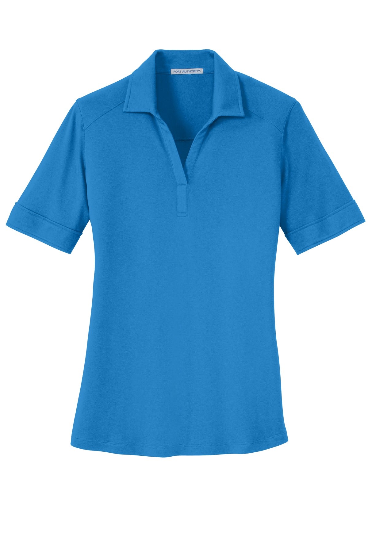 Port Authority Ladies Silk Touch Interlock Performance Polo. L5200 Womens Apparel Shirts & Tops