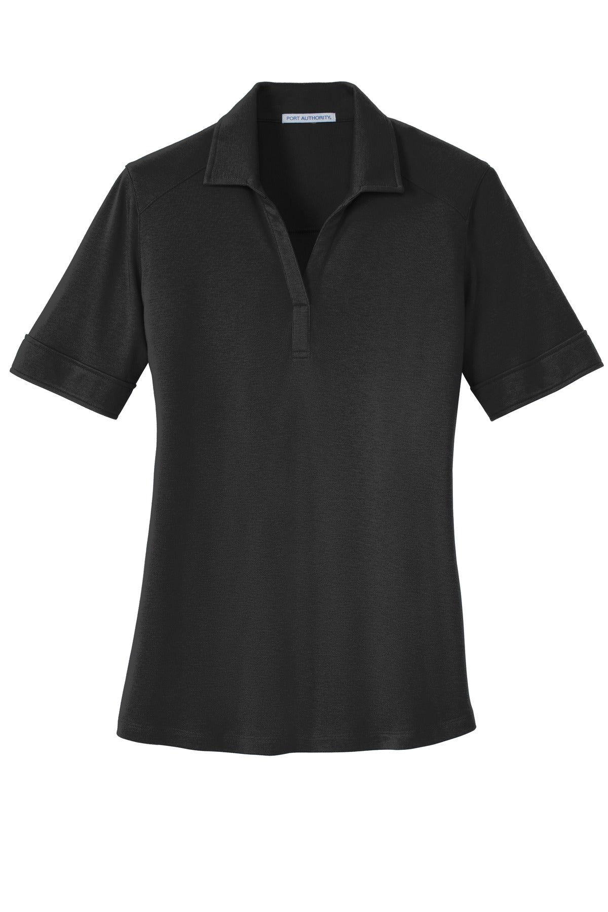 Port Authority Ladies Silk Touch Interlock Performance Polo. L5200 Womens Apparel Shirts & Tops