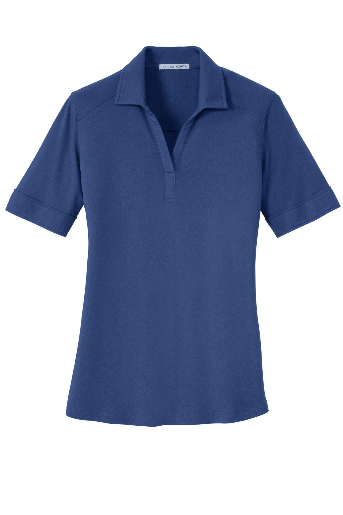 Port Authority Ladies Silk Touch Interlock Performance Polo. L5200 Womens Apparel Shirts & Tops