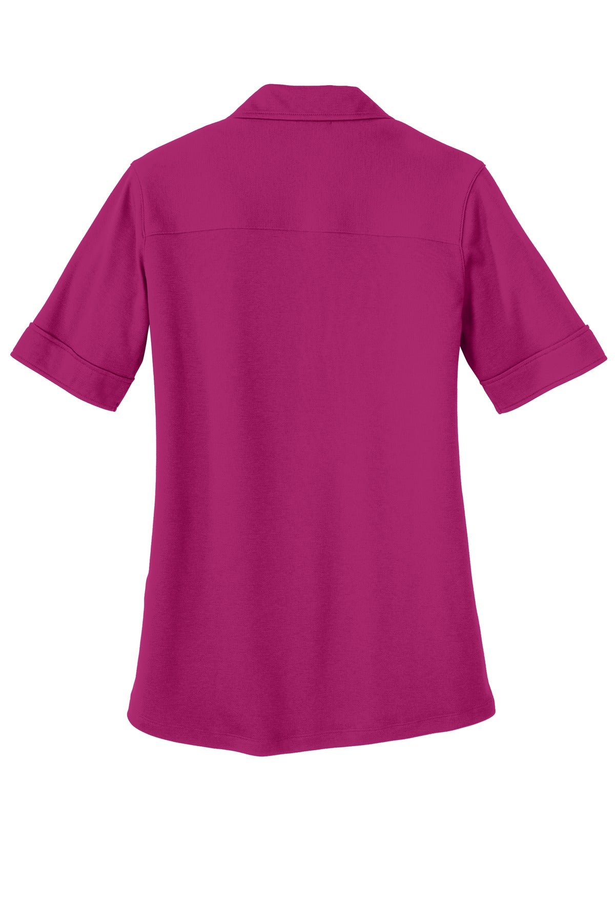 Port Authority Ladies Silk Touch Interlock Performance Polo. L5200 Womens Apparel Shirts & Tops