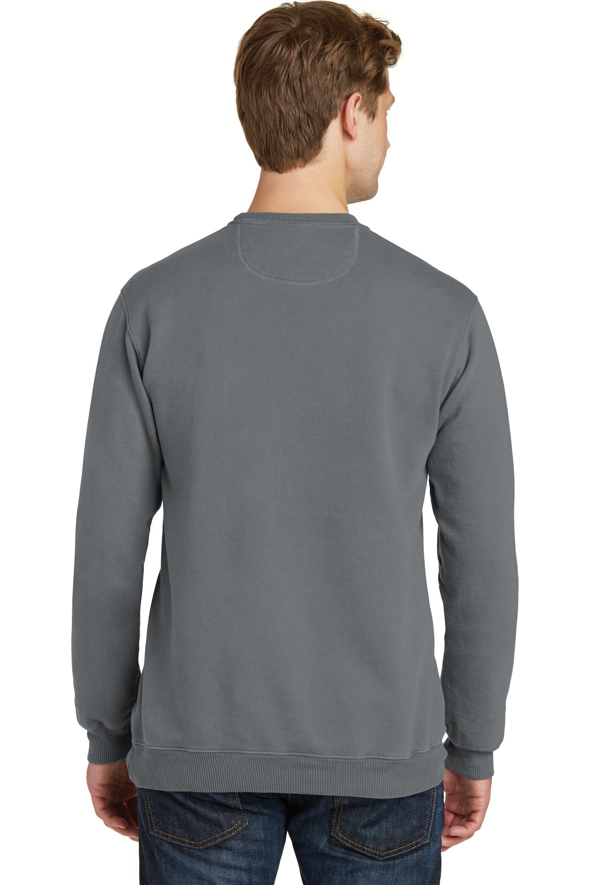 Port & Company - Men's Beach Wash Garment-Dyed Sweatshirt Mens Apparel Sweatshirts & Fleece